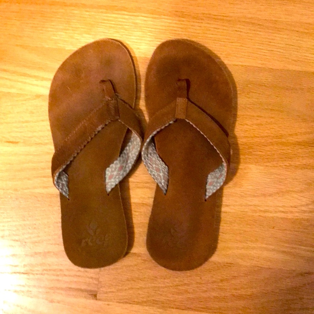 Reef sandals tan 8